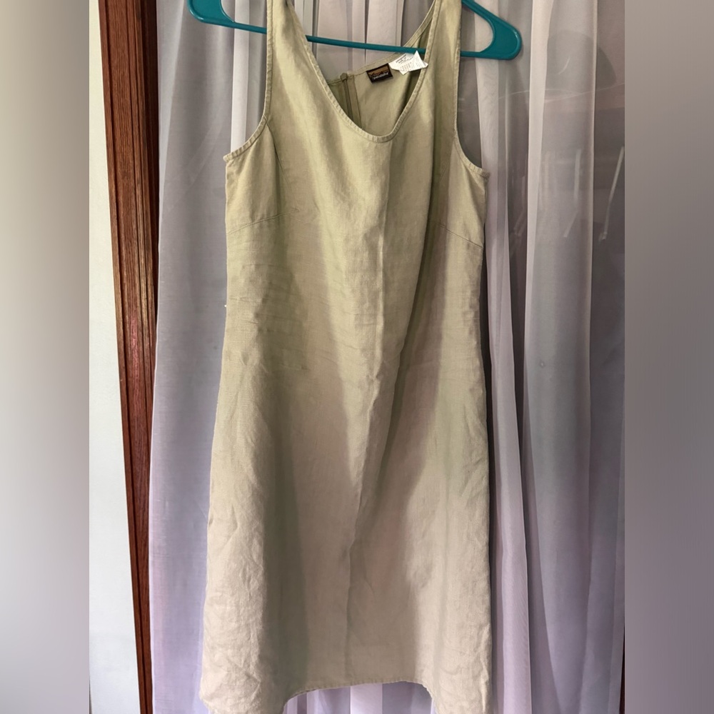 (3 for $15)Patagonia Beach Summer Sage Green Dress